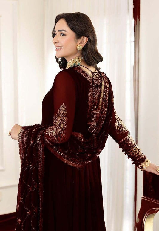 CHIFFON frok With SATIN SILK Trouser
