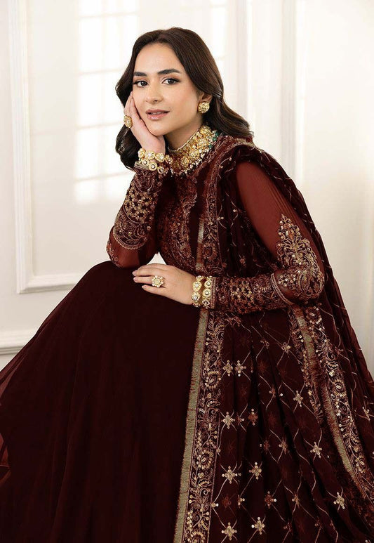 CHIFFON frok With SATIN SILK Trouser
