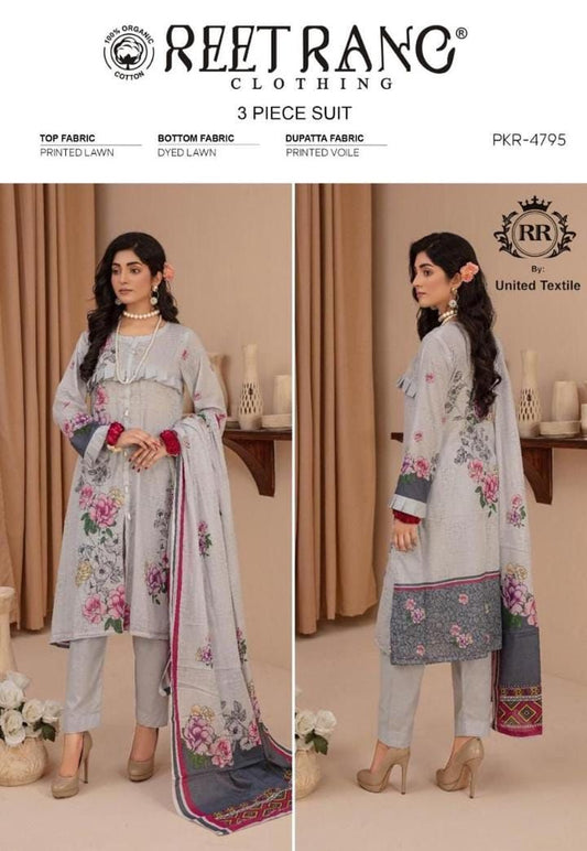 AIRJET LAWN Collection 2026 – 3 Piece Printed Suit